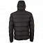 Куртка мужская RIDLEY MEN, черная с логотипом в Астрахани заказать по выгодной цене в кибермаркете AvroraStore