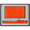 Набор Option, оранжевый с логотипом в Астрахани заказать по выгодной цене в кибермаркете AvroraStore