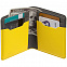 Картхолдер с отделением для купюр Dual, желтый с логотипом в Астрахани заказать по выгодной цене в кибермаркете AvroraStore