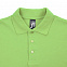 Рубашка поло мужская SPRING 210, зеленое яблоко с логотипом в Астрахани заказать по выгодной цене в кибермаркете AvroraStore