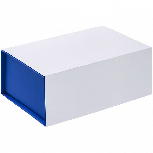 Коробка LumiBox, синяя с логотипом в Астрахани заказать по выгодной цене в кибермаркете AvroraStore