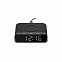Настольные часы с беспроводной зарядкой 15W Rigel, черные с логотипом в Астрахани заказать по выгодной цене в кибермаркете AvroraStore