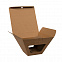 Коробка для чайных пар 27600, 27800, размер 17,2х10,94х8,2 см,  микрогофрокартон, коричневый с логотипом в Астрахани заказать по выгодной цене в кибермаркете AvroraStore