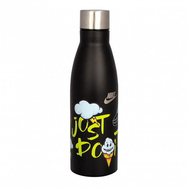Термобутылка вакуумная герметичная Portobello, Fresco Neo, 500 ml, черная с логотипом в Астрахани заказать по выгодной цене в кибермаркете AvroraStore