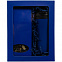 Коробка с окном InSight, синяя с логотипом в Астрахани заказать по выгодной цене в кибермаркете AvroraStore