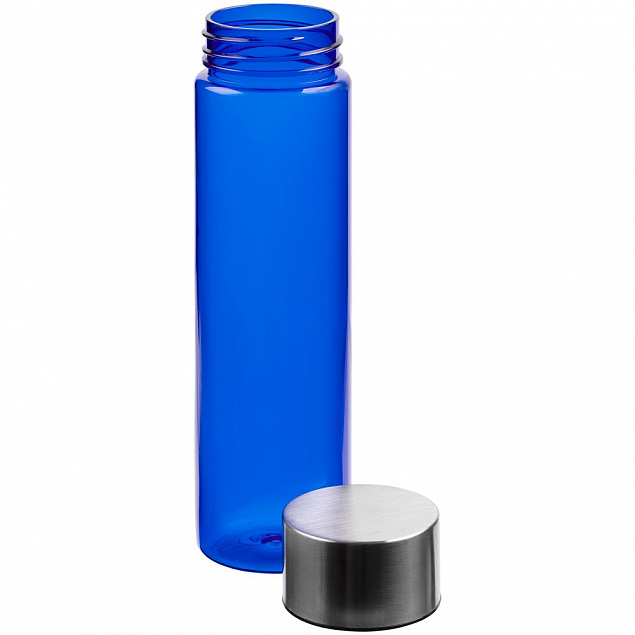 Бутылка для воды Misty, синяя с логотипом в Астрахани заказать по выгодной цене в кибермаркете AvroraStore