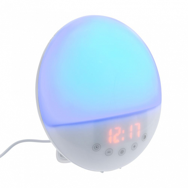 Мультимедийная станция с имитацией солнечного света dreamTime, ver.2, белая с логотипом в Астрахани заказать по выгодной цене в кибермаркете AvroraStore