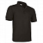 Рубашка поло PATROL, черная, M с логотипом в Астрахани заказать по выгодной цене в кибермаркете AvroraStore
