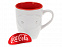 Кружка Пинт, белый/красный с логотипом в Астрахани заказать по выгодной цене в кибермаркете AvroraStore