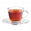 Чайная пара Classic Glass с логотипом в Астрахани заказать по выгодной цене в кибермаркете AvroraStore
