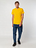 Рубашка поло мужская SUMMER 170, желтая с логотипом в Астрахани заказать по выгодной цене в кибермаркете AvroraStore