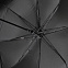 Зонт-трость Bora, черный с логотипом в Астрахани заказать по выгодной цене в кибермаркете AvroraStore