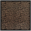 Платок Leopardo Silk, коричневый с логотипом в Астрахани заказать по выгодной цене в кибермаркете AvroraStore