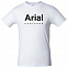Футболка Arial обитания, белая с логотипом в Астрахани заказать по выгодной цене в кибермаркете AvroraStore