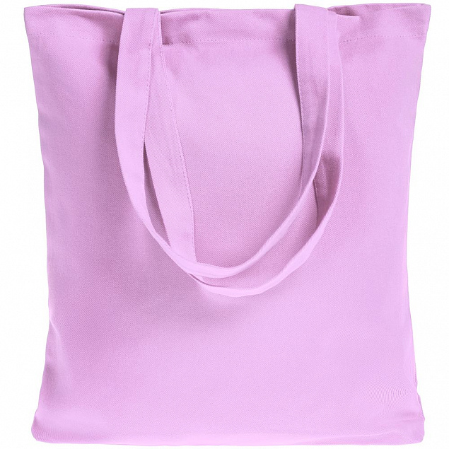 Холщовая сумка Avoska, розовая с логотипом в Астрахани заказать по выгодной цене в кибермаркете AvroraStore