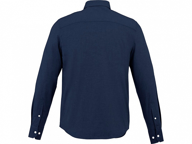 Рубашка с длинными рукавами Vaillant, темно-синий с логотипом в Астрахани заказать по выгодной цене в кибермаркете AvroraStore