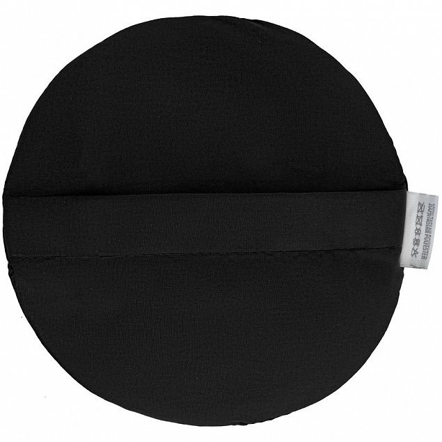 Панама складная Orust, черная с логотипом в Астрахани заказать по выгодной цене в кибермаркете AvroraStore