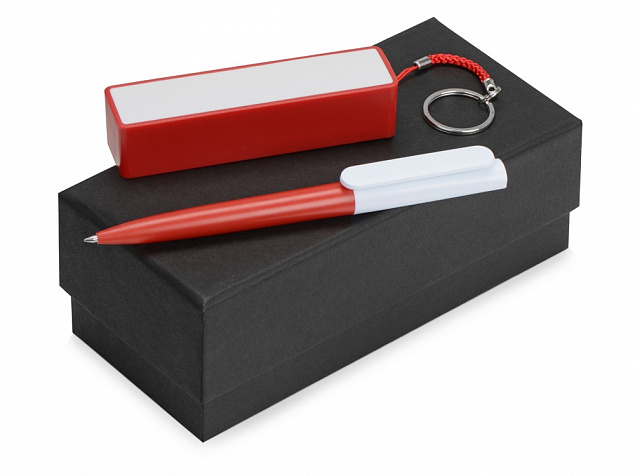 Подарочный набор Essentials Umbo с ручкой и зарядным устройством с логотипом в Астрахани заказать по выгодной цене в кибермаркете AvroraStore