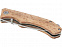 Dave карманный нож с зажимом для ремня, дерево с логотипом в Астрахани заказать по выгодной цене в кибермаркете AvroraStore