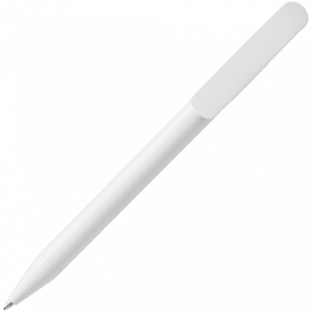 Ручка шариковая Prodir DS3 TPP Antibacterial, белая с логотипом в Астрахани заказать по выгодной цене в кибермаркете AvroraStore