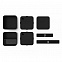 Ланчбокс MB Square, черный с логотипом в Астрахани заказать по выгодной цене в кибермаркете AvroraStore