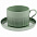 Чайная пара Pastello Moderno, зеленая с логотипом в Астрахани заказать по выгодной цене в кибермаркете AvroraStore