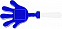 Трещотка (в виде руки) с логотипом в Астрахани заказать по выгодной цене в кибермаркете AvroraStore