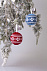 Шар новогодний «Скандик», красный с логотипом в Астрахани заказать по выгодной цене в кибермаркете AvroraStore