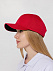 Бейсболка Harris, красная с логотипом в Астрахани заказать по выгодной цене в кибермаркете AvroraStore