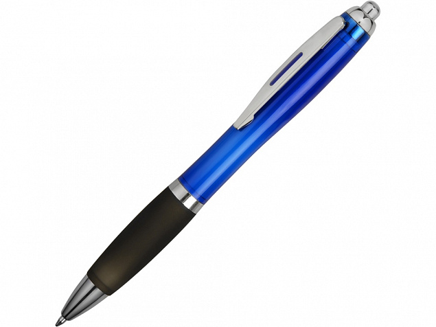 Ручка шариковая Nash, синий, черные чернила с логотипом в Астрахани заказать по выгодной цене в кибермаркете AvroraStore