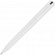Ручка шариковая Split Neon, белая с черным с логотипом в Астрахани заказать по выгодной цене в кибермаркете AvroraStore