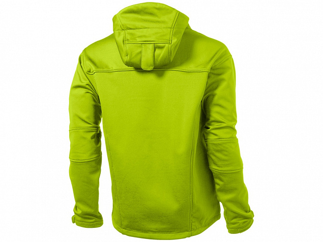 Куртка софтшел Match мужская, св.зеленый/серый с логотипом в Астрахани заказать по выгодной цене в кибермаркете AvroraStore