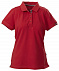 Рубашка поло женская AVON LADIES, красная с логотипом в Астрахани заказать по выгодной цене в кибермаркете AvroraStore