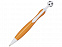 Ручка пластиковая шариковая «Naples football» с логотипом в Астрахани заказать по выгодной цене в кибермаркете AvroraStore