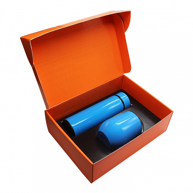 Набор Hot Box C B, голубой с логотипом в Астрахани заказать по выгодной цене в кибермаркете AvroraStore