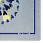 Платок Madeleine, голубой с логотипом в Астрахани заказать по выгодной цене в кибермаркете AvroraStore