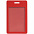 Чехол для карточки/пропуска Devon, красный с логотипом в Астрахани заказать по выгодной цене в кибермаркете AvroraStore