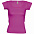 Футболка женская MELROSE 150 с глубоким вырезом, ярко-розовая (фуксия) с логотипом в Астрахани заказать по выгодной цене в кибермаркете AvroraStore