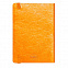 Ежедневник недатированный Boomer, А5,  оранжевый, кремовый блок, без обреза с логотипом в Астрахани заказать по выгодной цене в кибермаркете AvroraStore
