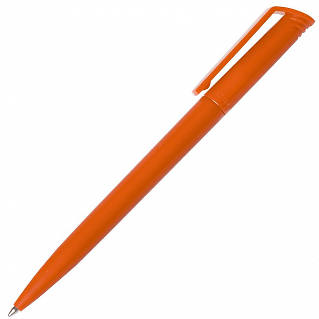 Ручка шариковая Flip, оранжевая с логотипом в Астрахани заказать по выгодной цене в кибермаркете AvroraStore