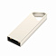 USB flash-карта SPLIT (8Гб), серебристая, 3,6х1,2х0,5 см, металл с логотипом в Астрахани заказать по выгодной цене в кибермаркете AvroraStore