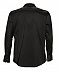 Рубашка мужская с длинным рукавом Brighton, черная с логотипом в Астрахани заказать по выгодной цене в кибермаркете AvroraStore