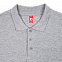 Рубашка поло мужская Adam, серый меланж с логотипом в Астрахани заказать по выгодной цене в кибермаркете AvroraStore