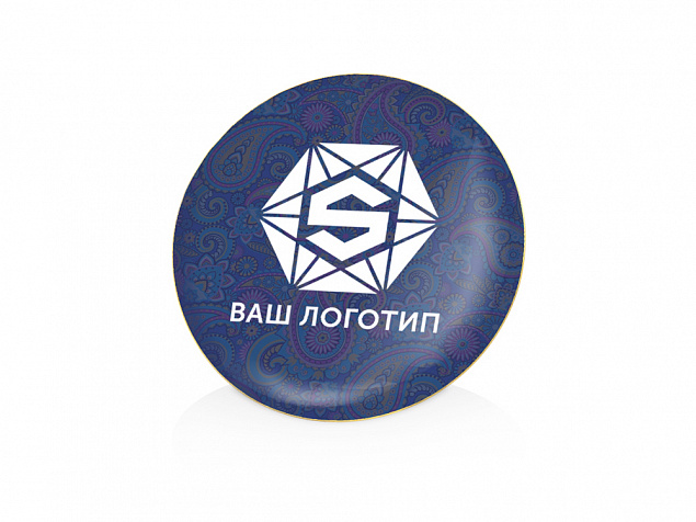 Значок металлический «Круг» с логотипом в Астрахани заказать по выгодной цене в кибермаркете AvroraStore