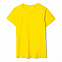 Футболка женская T-bolka Lady, желтая с логотипом в Астрахани заказать по выгодной цене в кибермаркете AvroraStore
