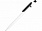 Ручка шариковая Этюд, белый/черный с логотипом в Астрахани заказать по выгодной цене в кибермаркете AvroraStore