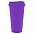 Стакан с крышкой Color Cap, фиолетовый с логотипом в Астрахани заказать по выгодной цене в кибермаркете AvroraStore