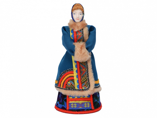 Подарочный набор Ксения: кукла, платок с логотипом в Астрахани заказать по выгодной цене в кибермаркете AvroraStore