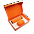 Набор Hot Box C (софт-тач) W, оранжевый с логотипом в Астрахани заказать по выгодной цене в кибермаркете AvroraStore