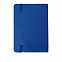 Блокнот SHADY JUNIOR с элементами планирования,  А6, синий, кремовый блок, темно-синий обрез с логотипом в Астрахани заказать по выгодной цене в кибермаркете AvroraStore